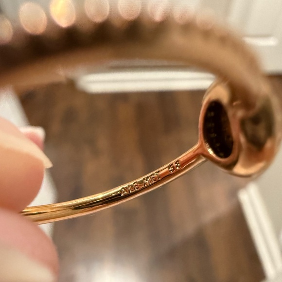 Pandora Elegant Sparkle Ring - Rose Gold - Picture 3 of 4